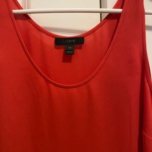 Jcrew red blouse. Size 00.